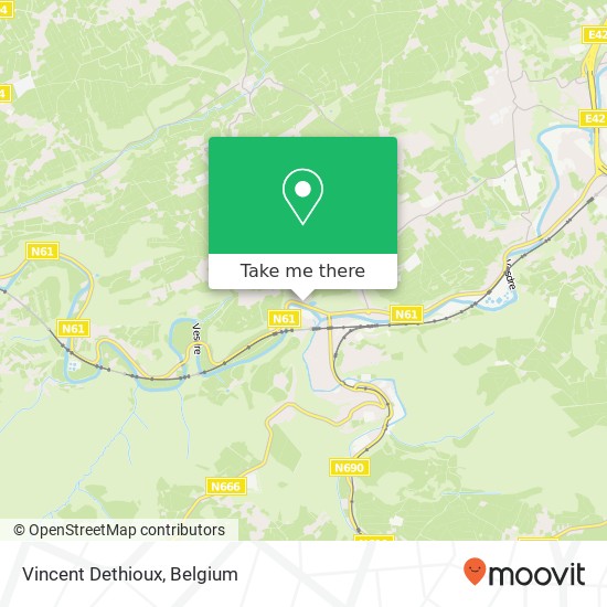 Vincent Dethioux map