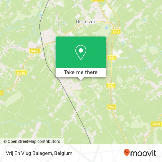 Vrij En Vlug Balegem map