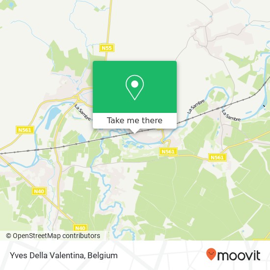 Yves Della Valentina map