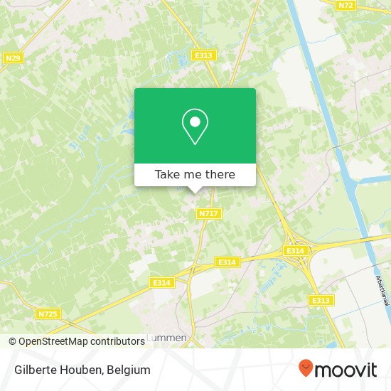 Gilberte Houben map