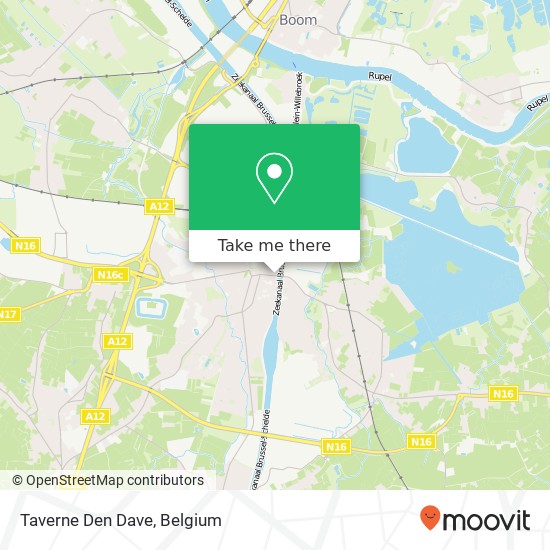 Taverne Den Dave map