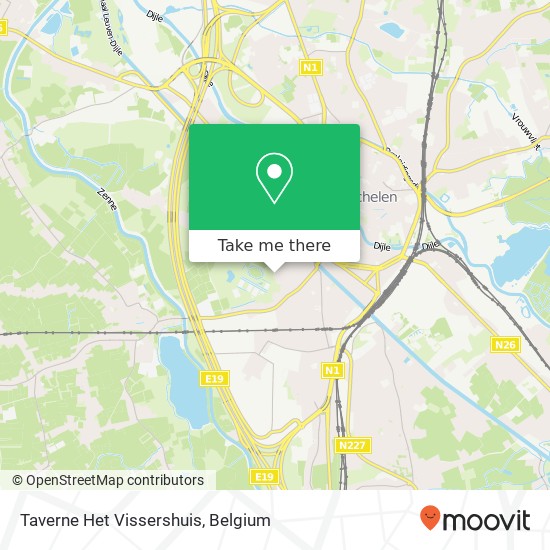 Taverne Het Vissershuis map