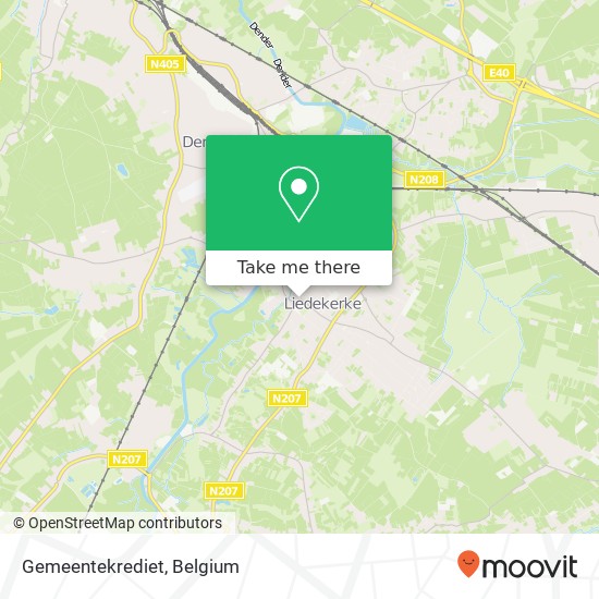 Gemeentekrediet map