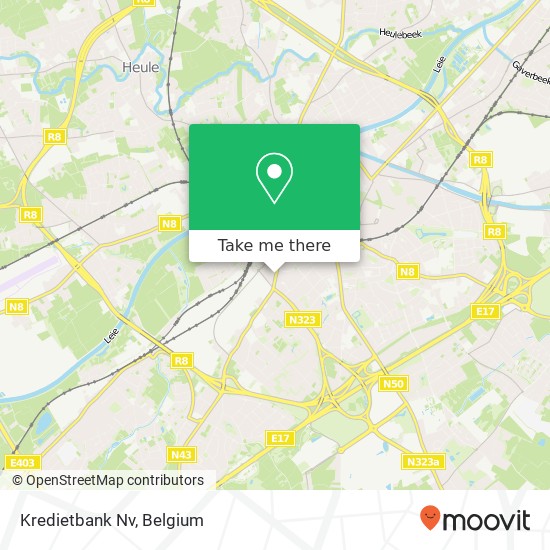 Kredietbank Nv map