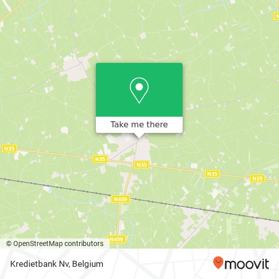 Kredietbank Nv map