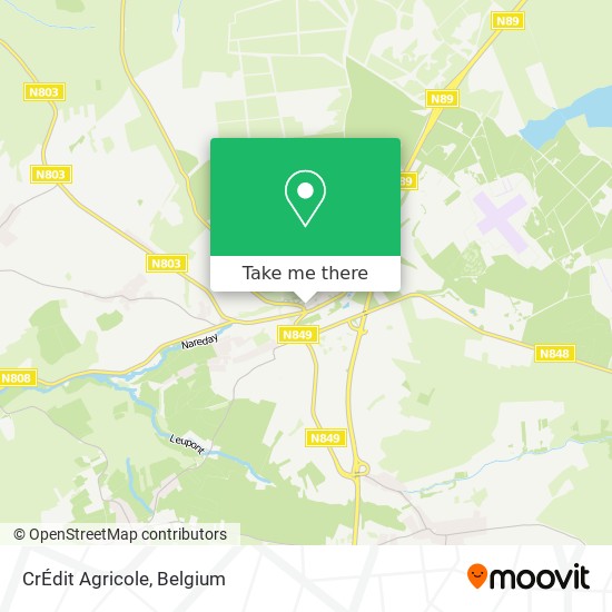 CrÉdit Agricole map