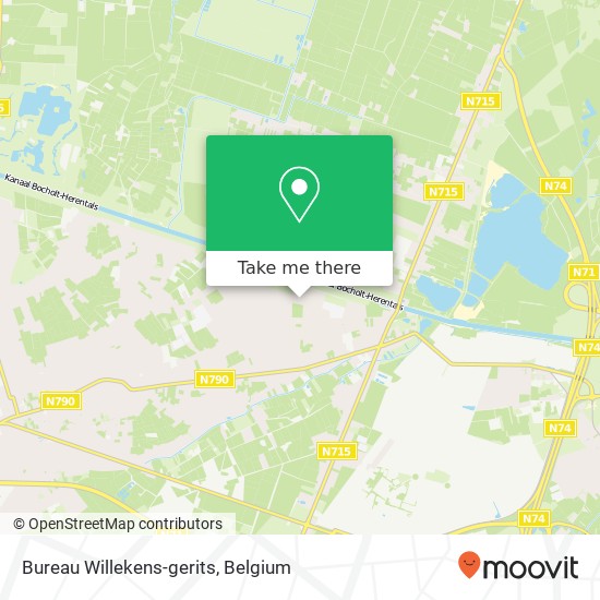 Bureau Willekens-gerits map