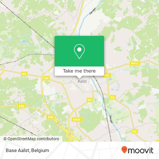 Base Aalst map