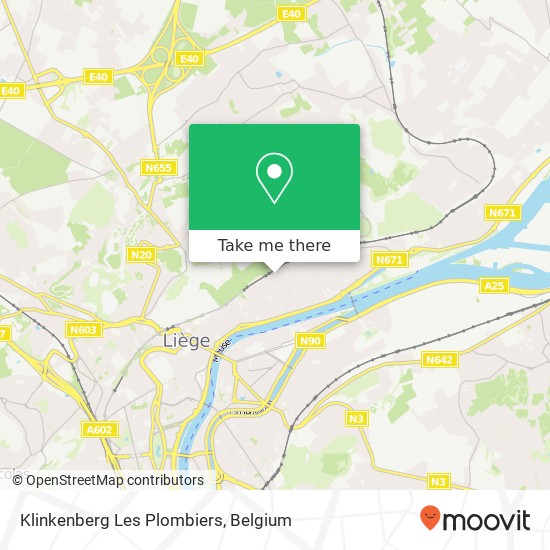 Klinkenberg Les Plombiers map