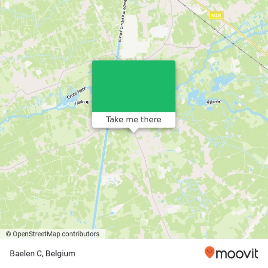 Baelen C map