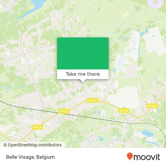Belle Visage map