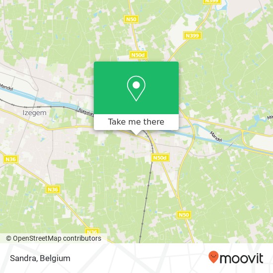 Sandra map