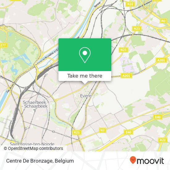 Centre De Bronzage map