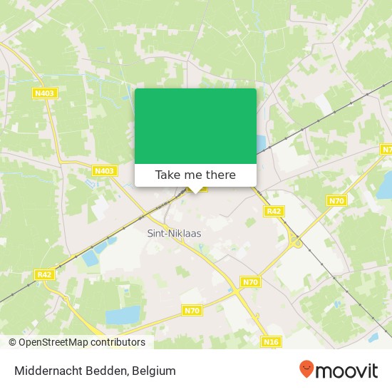 Middernacht Bedden plan