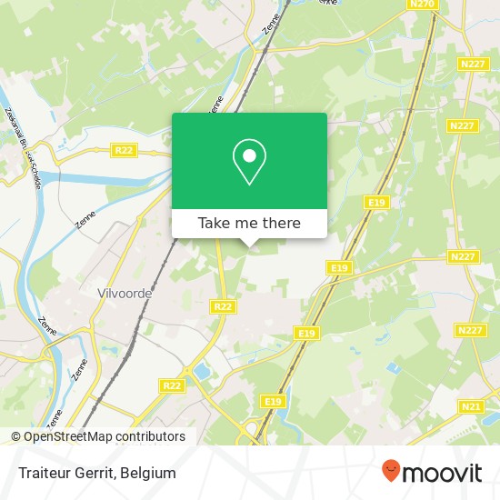 Traiteur Gerrit map