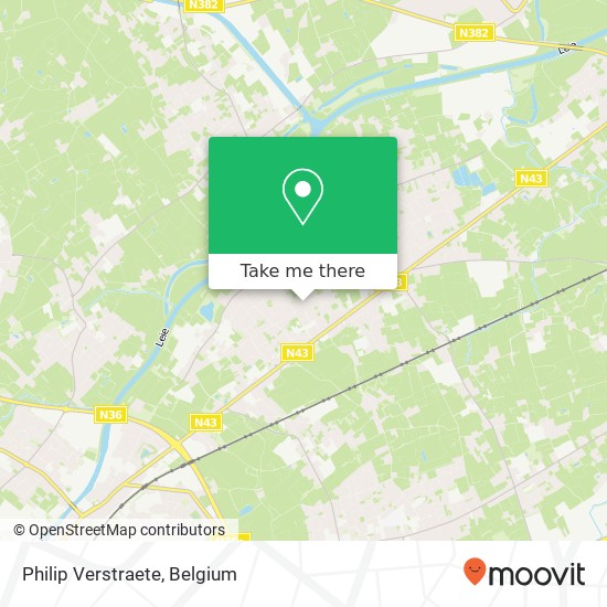 Philip Verstraete map