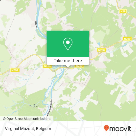 Virginal Mazout map