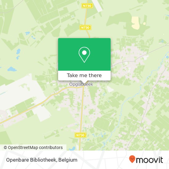 Openbare Bibliotheek map