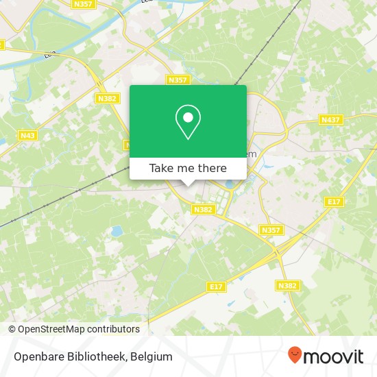 Openbare Bibliotheek map