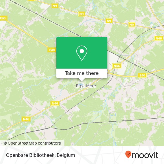 Openbare Bibliotheek map