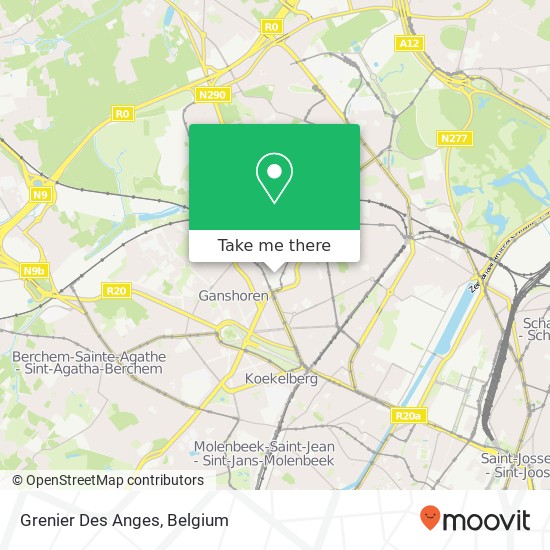 Grenier Des Anges map