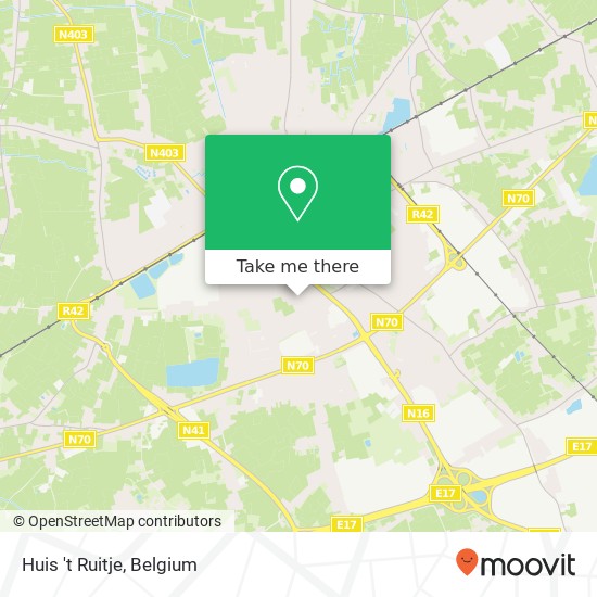 Huis 't Ruitje map