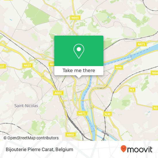 Bijouterie Pierre Carat plan