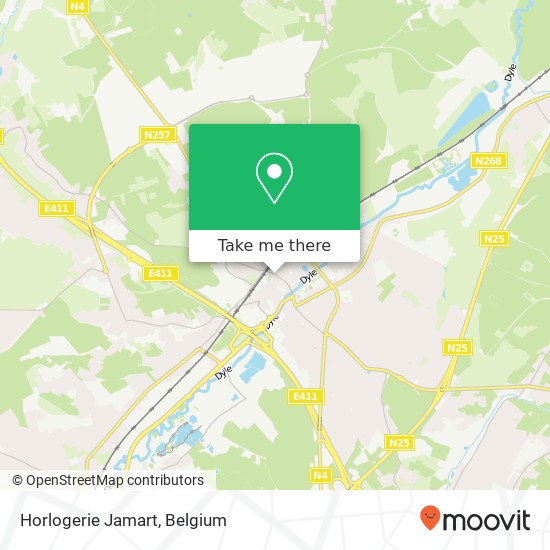 Horlogerie Jamart map