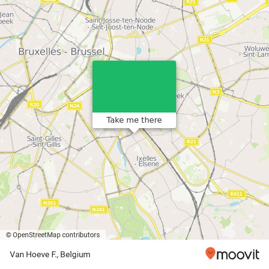 Van Hoeve F. map