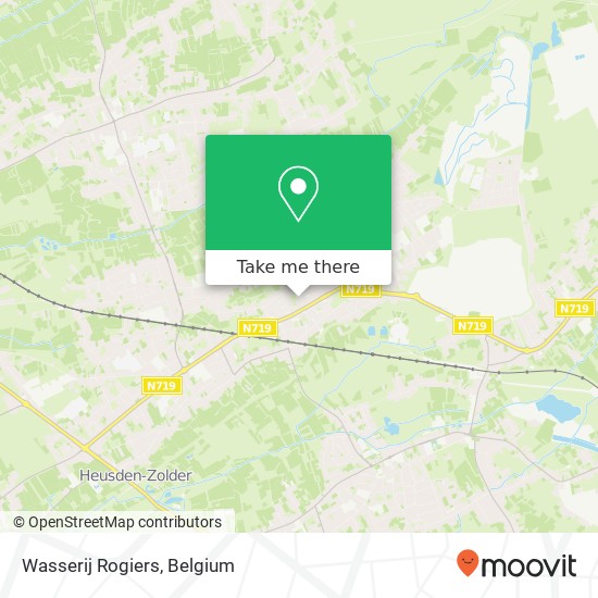 Wasserij Rogiers map