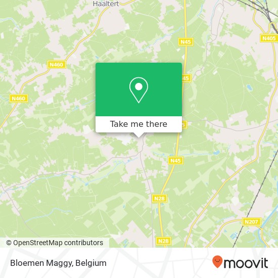Bloemen Maggy map