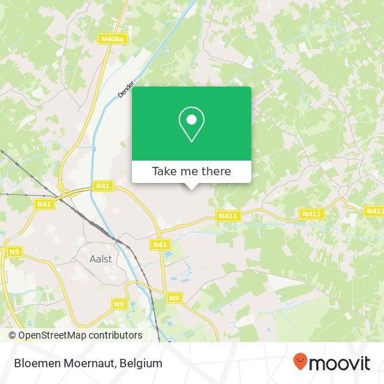 Bloemen Moernaut map