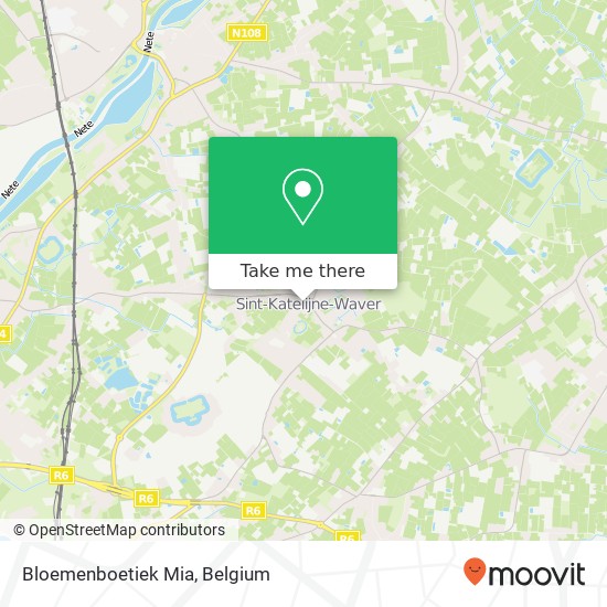 Bloemenboetiek Mia plan