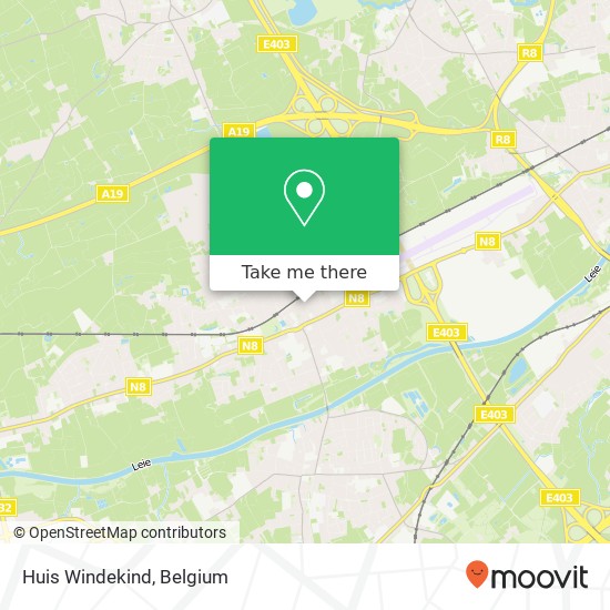 Huis Windekind map