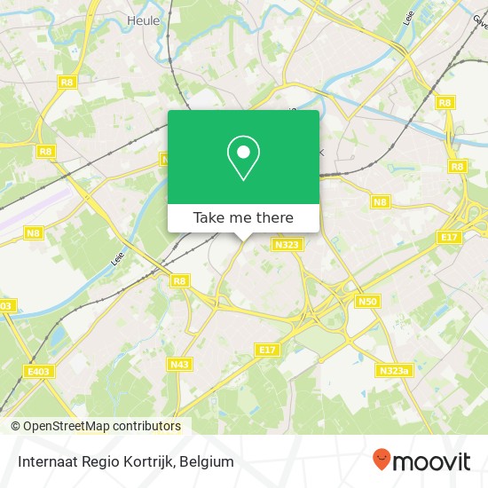 Internaat Regio Kortrijk map