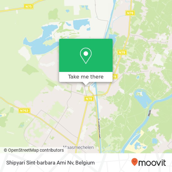 Shipyari Sint-barbara Ami Nv map