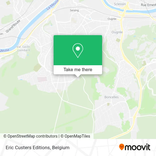 Eric Custers Editions map