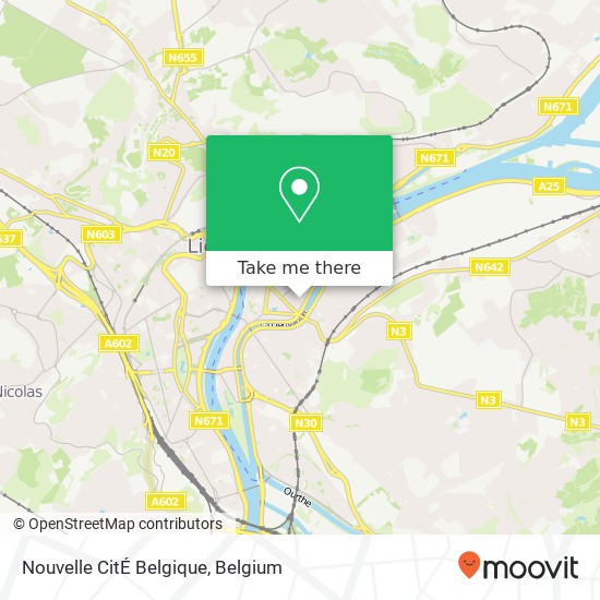 Nouvelle CitÉ Belgique plan