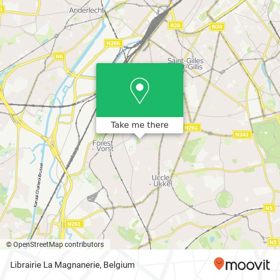 Librairie La Magnanerie map