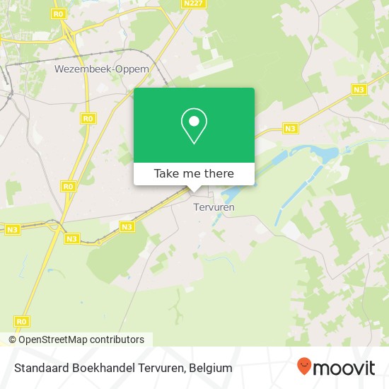 Standaard Boekhandel Tervuren map