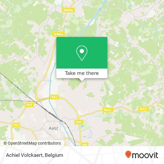 Achiel Volckaert map