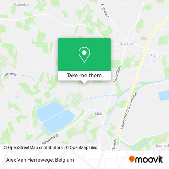 Alex Van Herrewege map