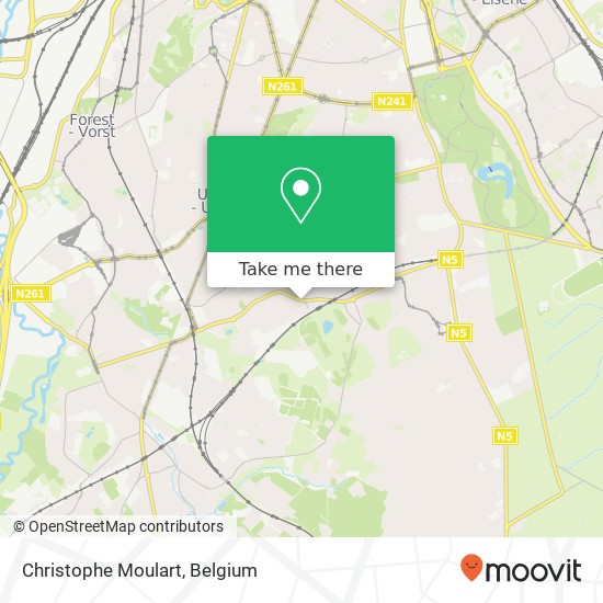 Christophe Moulart map