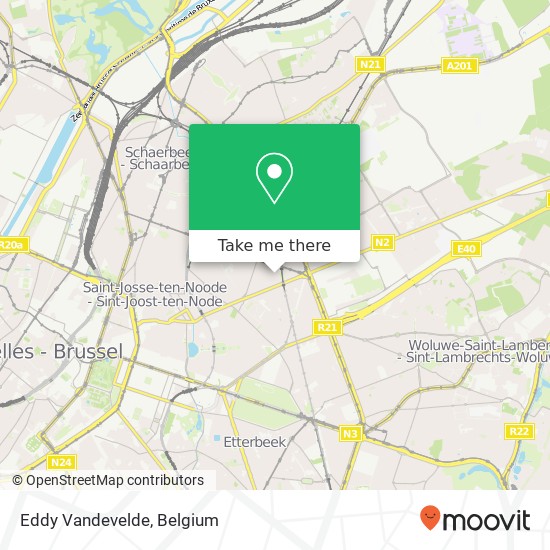 Eddy Vandevelde map