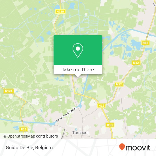 Guido De Bie map