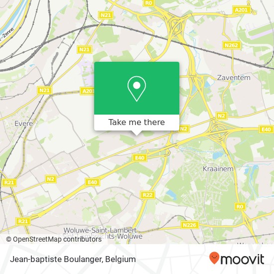 Jean-baptiste Boulanger map