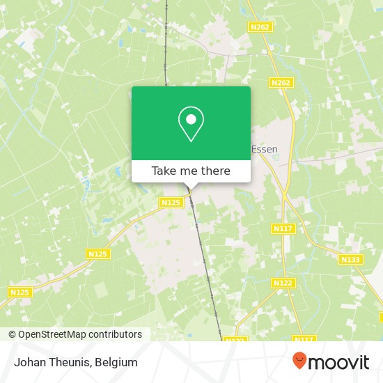 Johan Theunis map