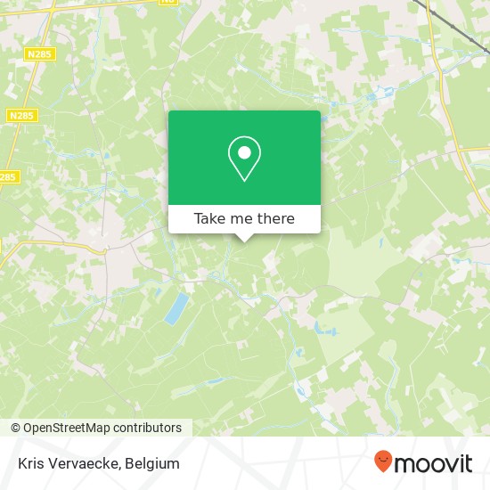 Kris Vervaecke map