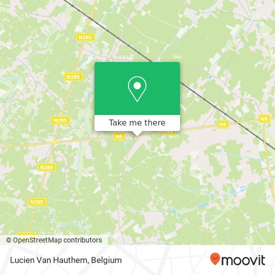 Lucien Van Hauthem map