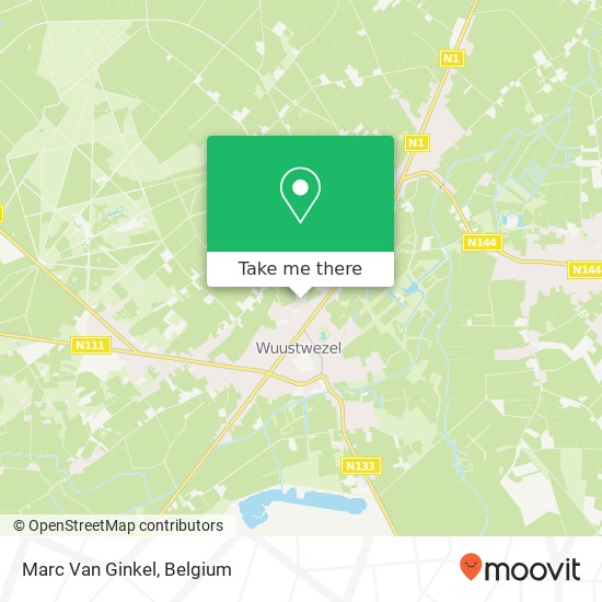 Marc Van Ginkel map